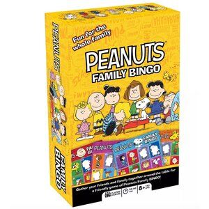 Peanuts Family Bingo Card Game New and Sealed